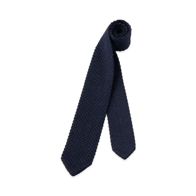 visvim Necktie (Silk) "Navy"