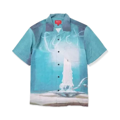 Supreme Fuck Rayon S/S Shirt "Teal"