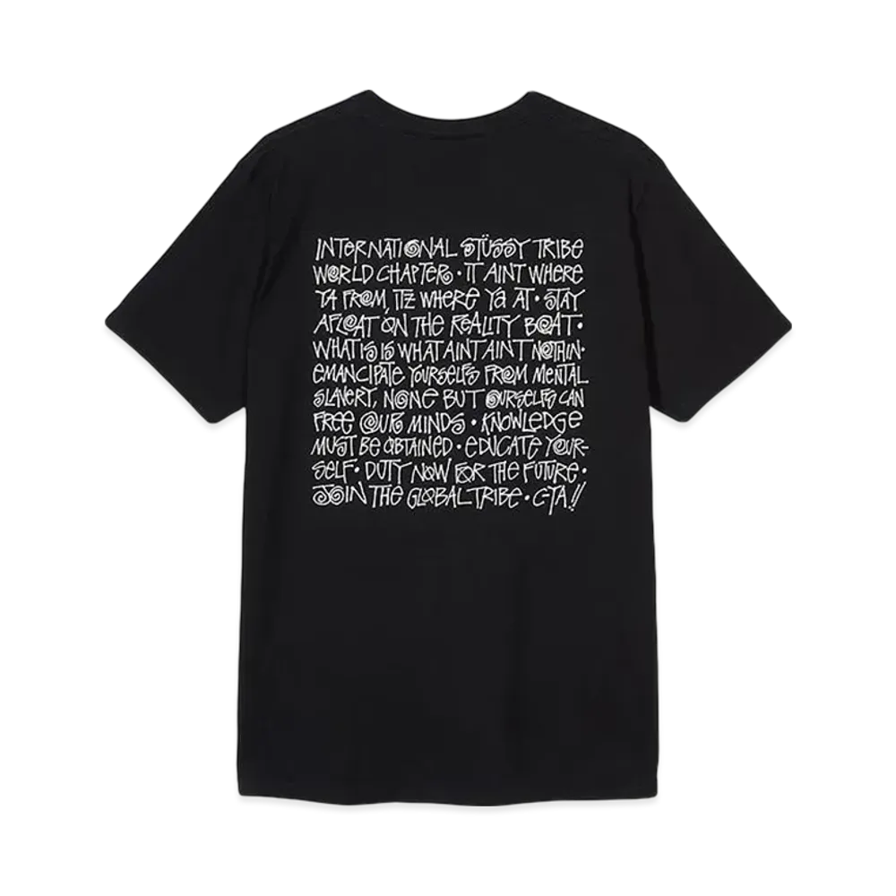 ステューシー セイイットラウド Tシャツ "ブラック"