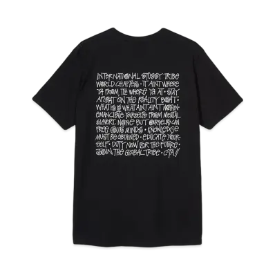 Stussy Say It Loud Tee "Black"