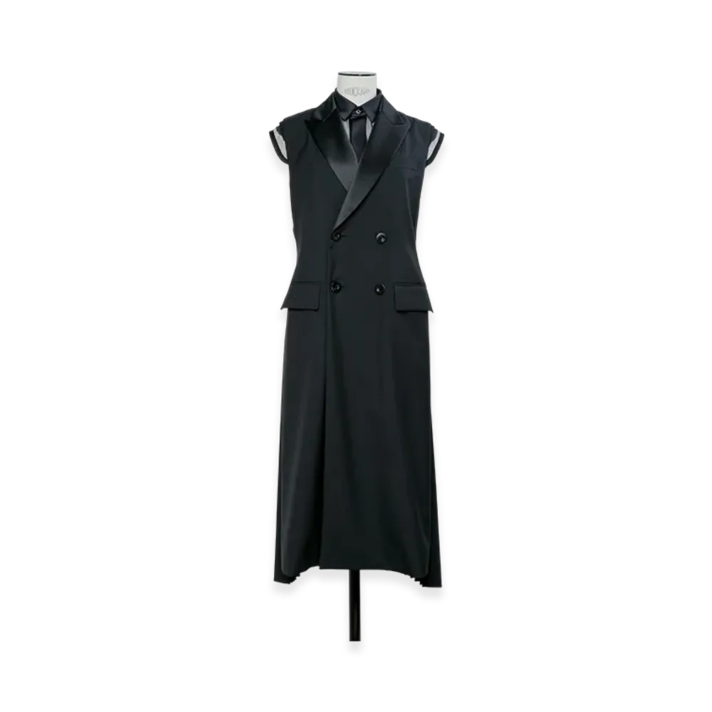 sacai Suiting Vest "Black"