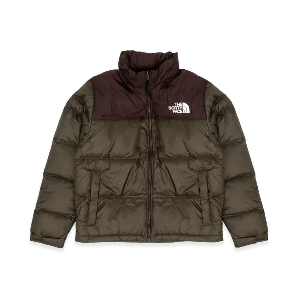 The North Face 1996 Retro Nuptse Jacket (W) "New Taupe Green/Coal Brown"