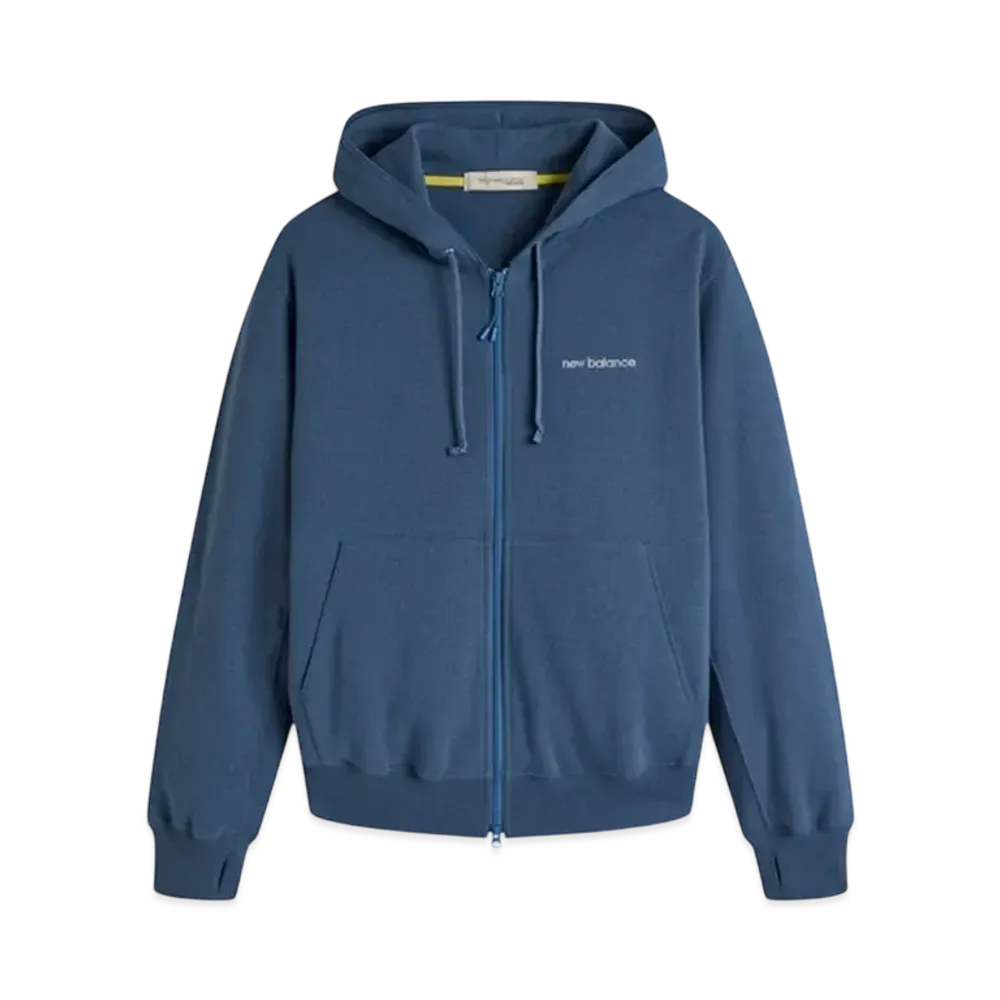 New Balance Tokyo Design Studio French Terry Zip Hoodie "Vintage Indigo"