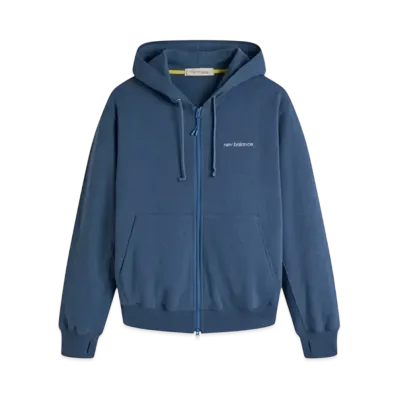 New Balance Tokyo Design Studio French Terry Zip Hoodie "Vintage Indigo"