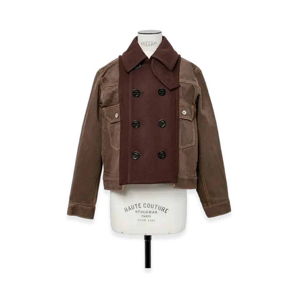sacai Denim Jacket "Brown"