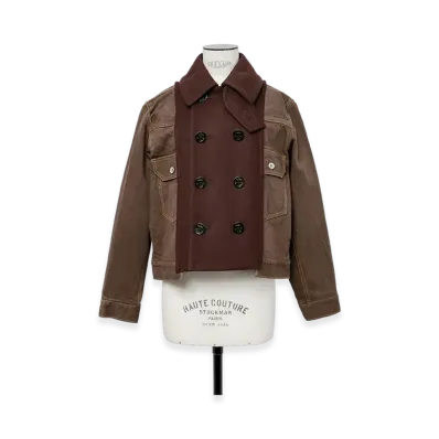sacai Denim Jacket "Brown"