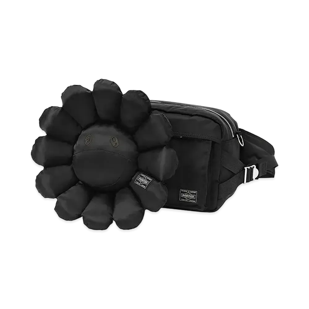 PORTER x Takashi Murakami Waist Bag "Black"