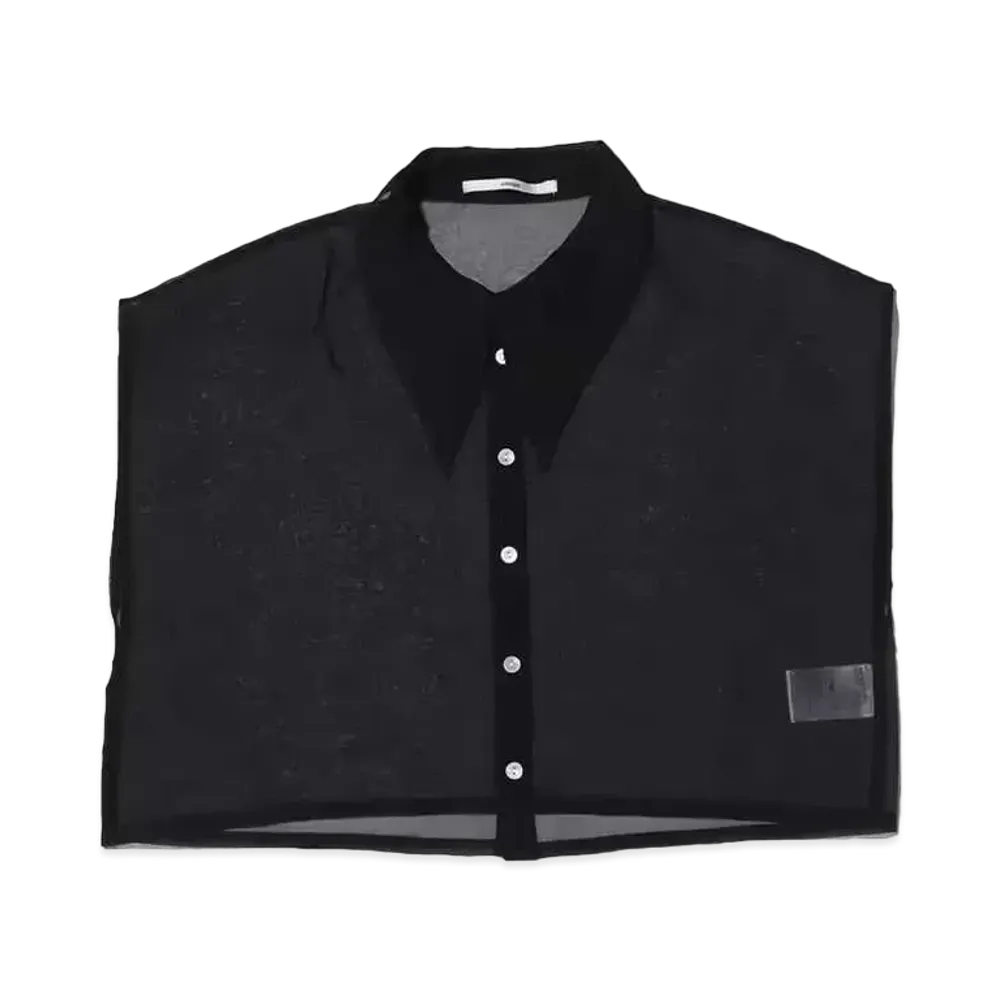 atmos pink Organdy Noslee Shirt "Black"