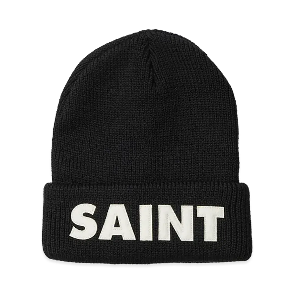 SAINT Mxxxxxx Knit Cap "Black"