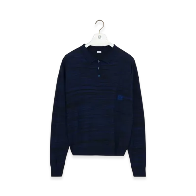 LOEWE Polo Sweater "Navy/Black"