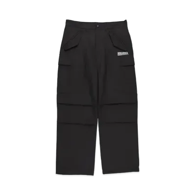 WIND AND SEA Fishnet Recycled Nylon Cargo Pants "Black"