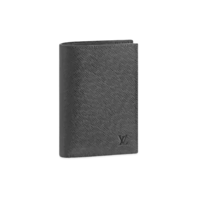Louis Vuitton Passport Cover Taiga "Noir"