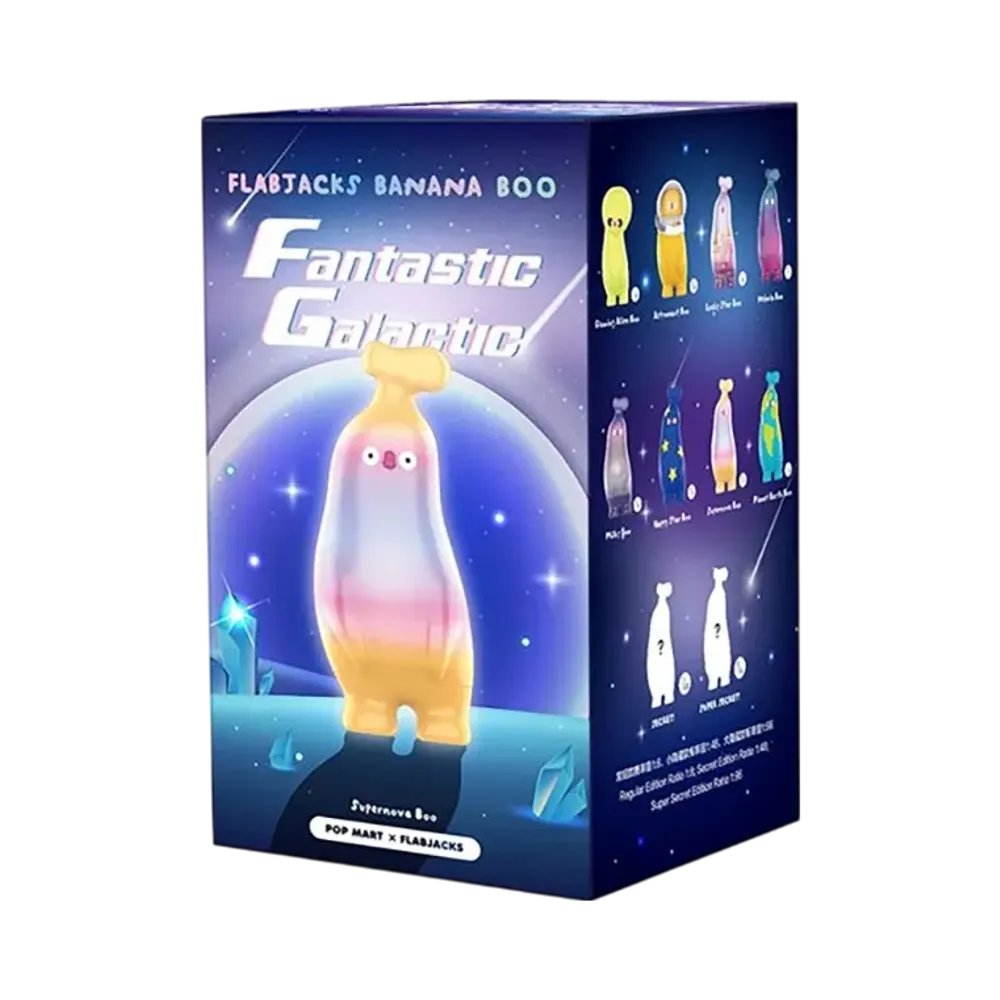 POP MART FLABJACKS Banana Boo Fantastic Galactic Series [Piece]