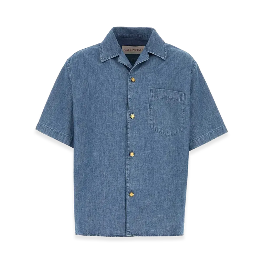 Valentino Denim Shirt "Light Blue"