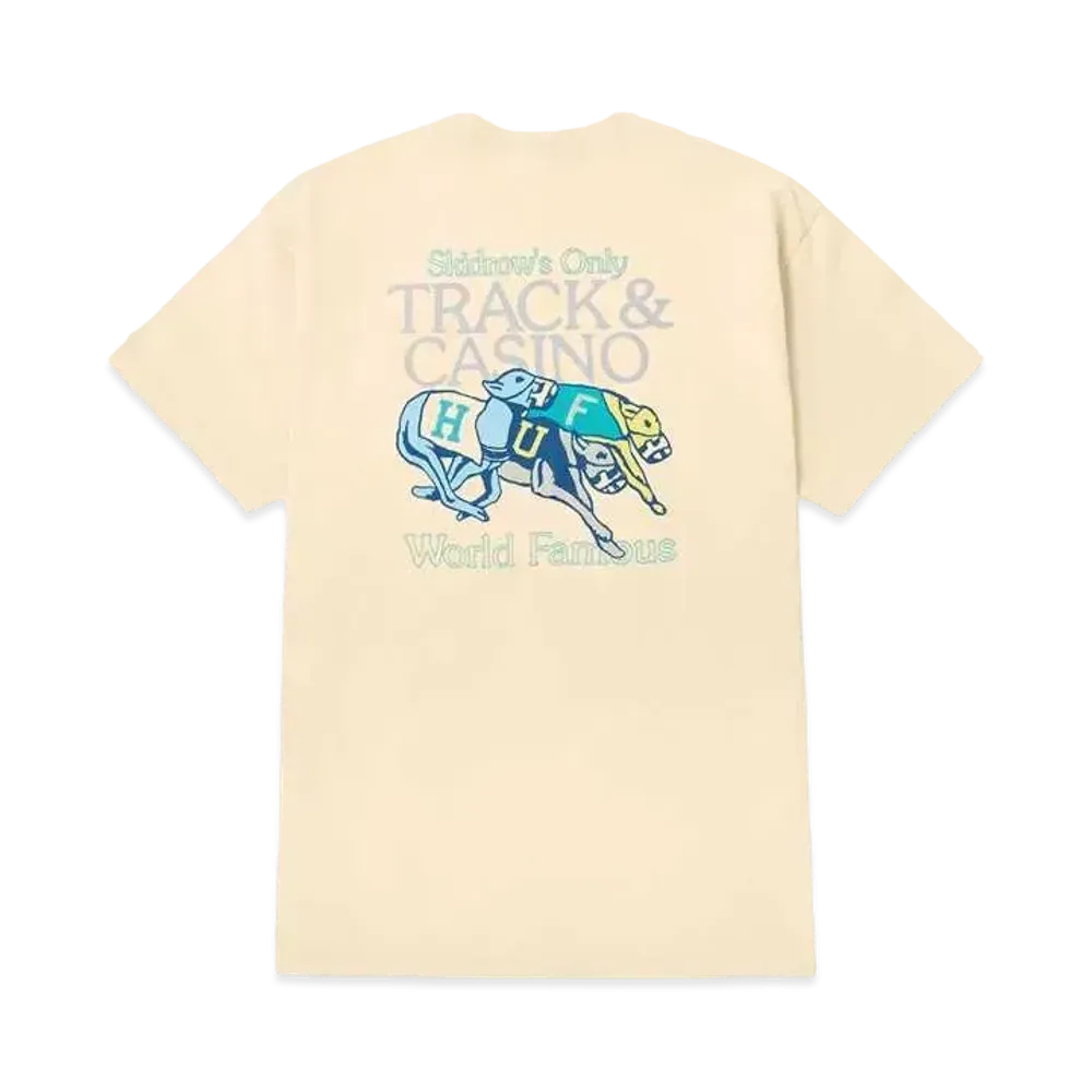 HUF Spring 24 Long Shot Tee "Wheat"