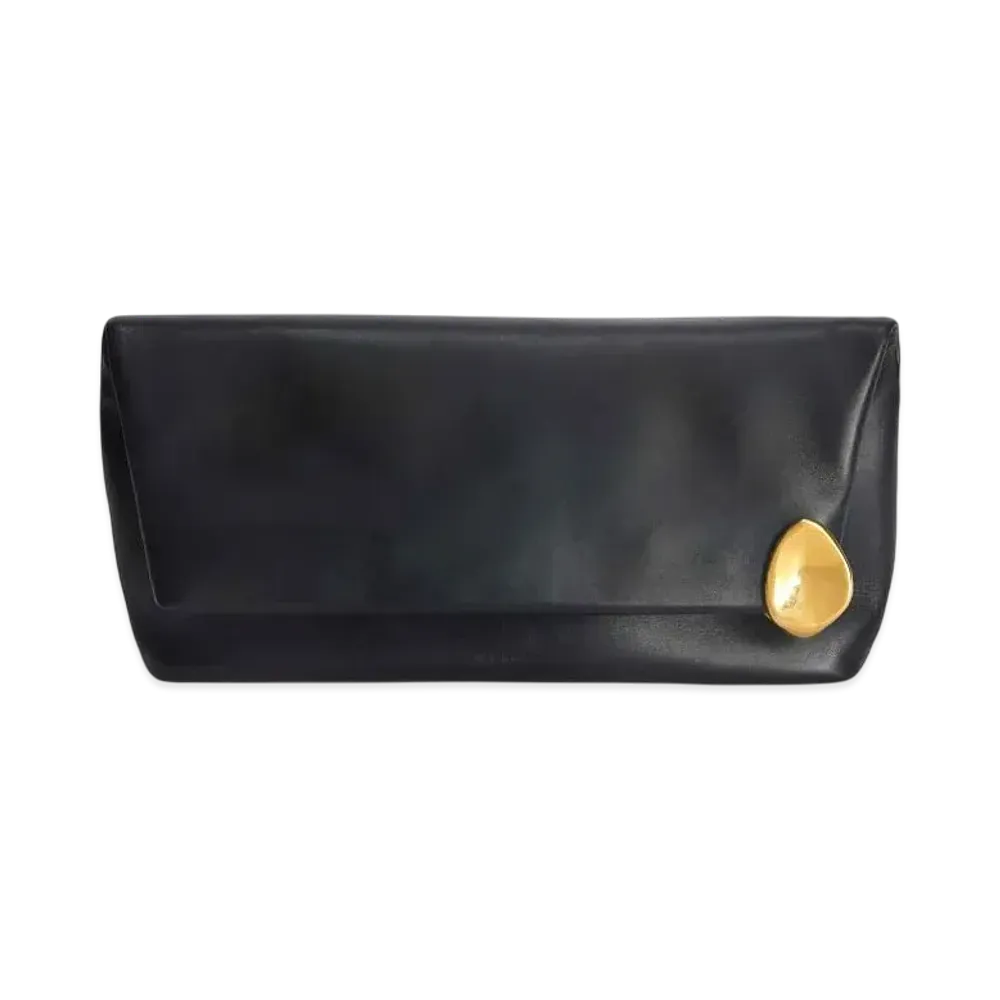 Jil Sander Jewel Zip Clutch "Black"