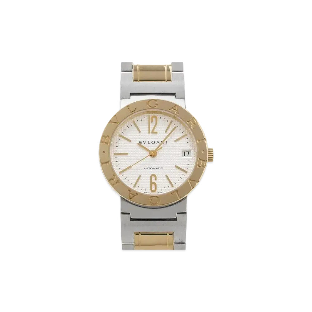 BVLGARI Bvlgari Bvlgari "Silver/Stainless Steel/Yellow Gold"