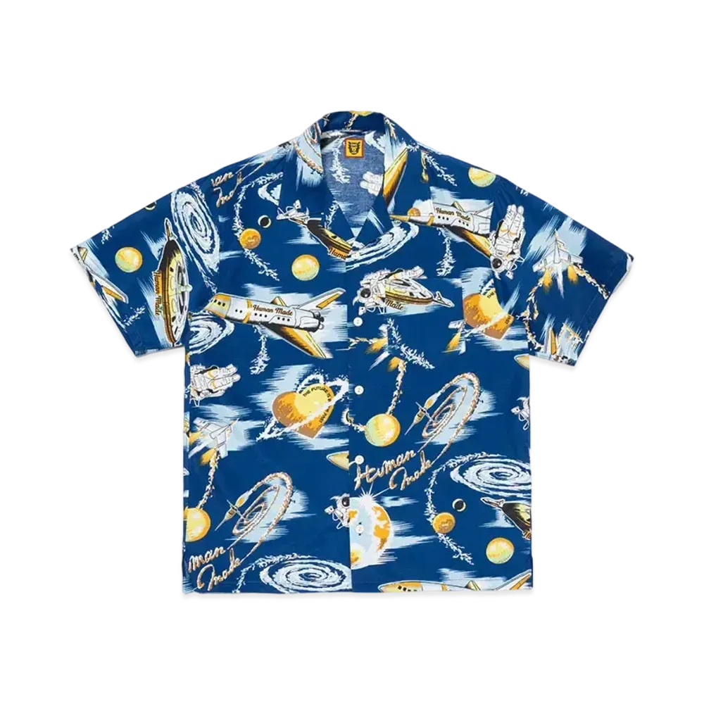 HUMAN MADE Graphic Aloha Shirt "Blue"