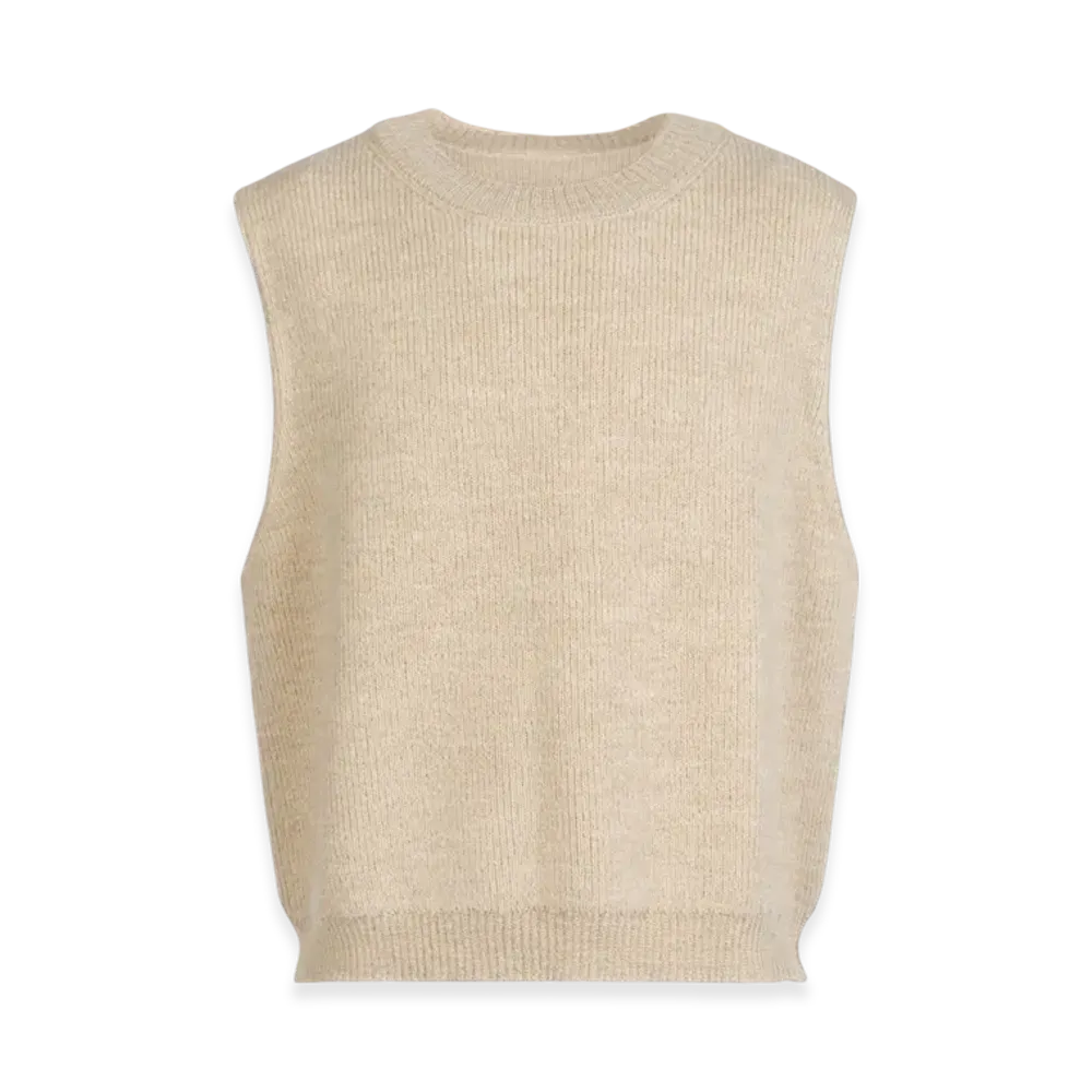Maison Margiela Alpaca Knit Vest "Bronze"