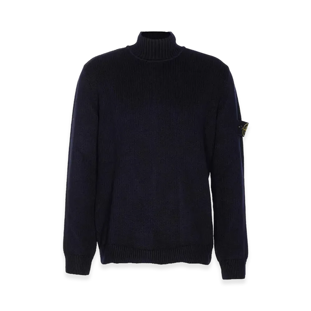 Stone Island Logo Sweater "Blue"