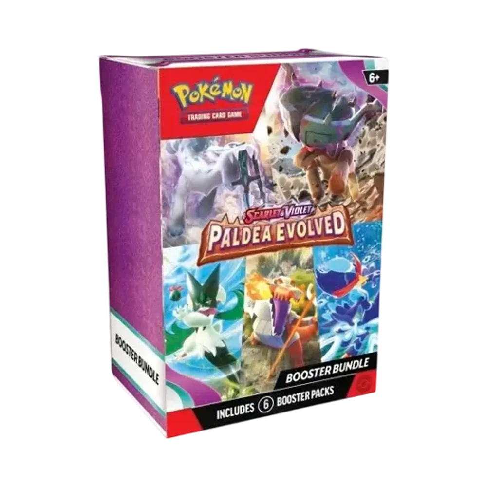 ポケモンカードゲーム 【英語版】スカーレット&バイオレット パルデアエボルブド ブースターバンドル