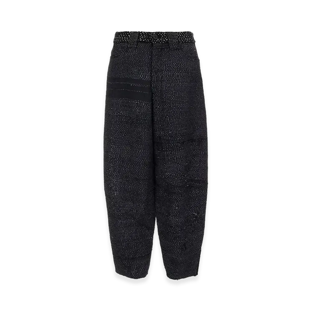 Y’s x FAF Khanta Quilt Pants "Black"