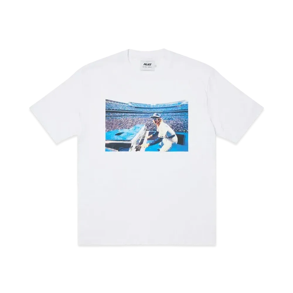 PALACE ELTON JOHN P-IANO T-SHIRT "White"