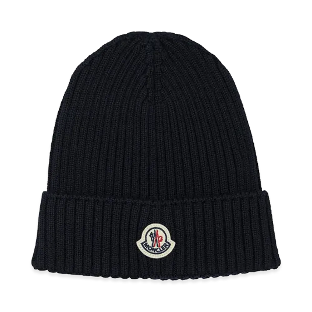 MONCLER Kids Beanie "Dark Blue"