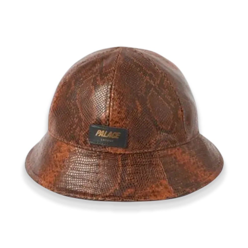 PALACE Leather Bucket "Brown"