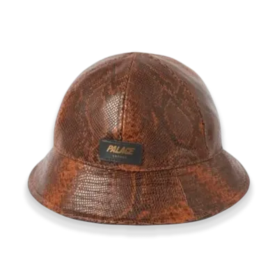 PALACE Leather Bucket "Brown"