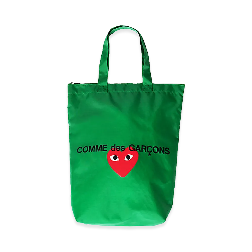 PLAY COMME des GARCONS MARKET PLAY Tote Bag "Green"