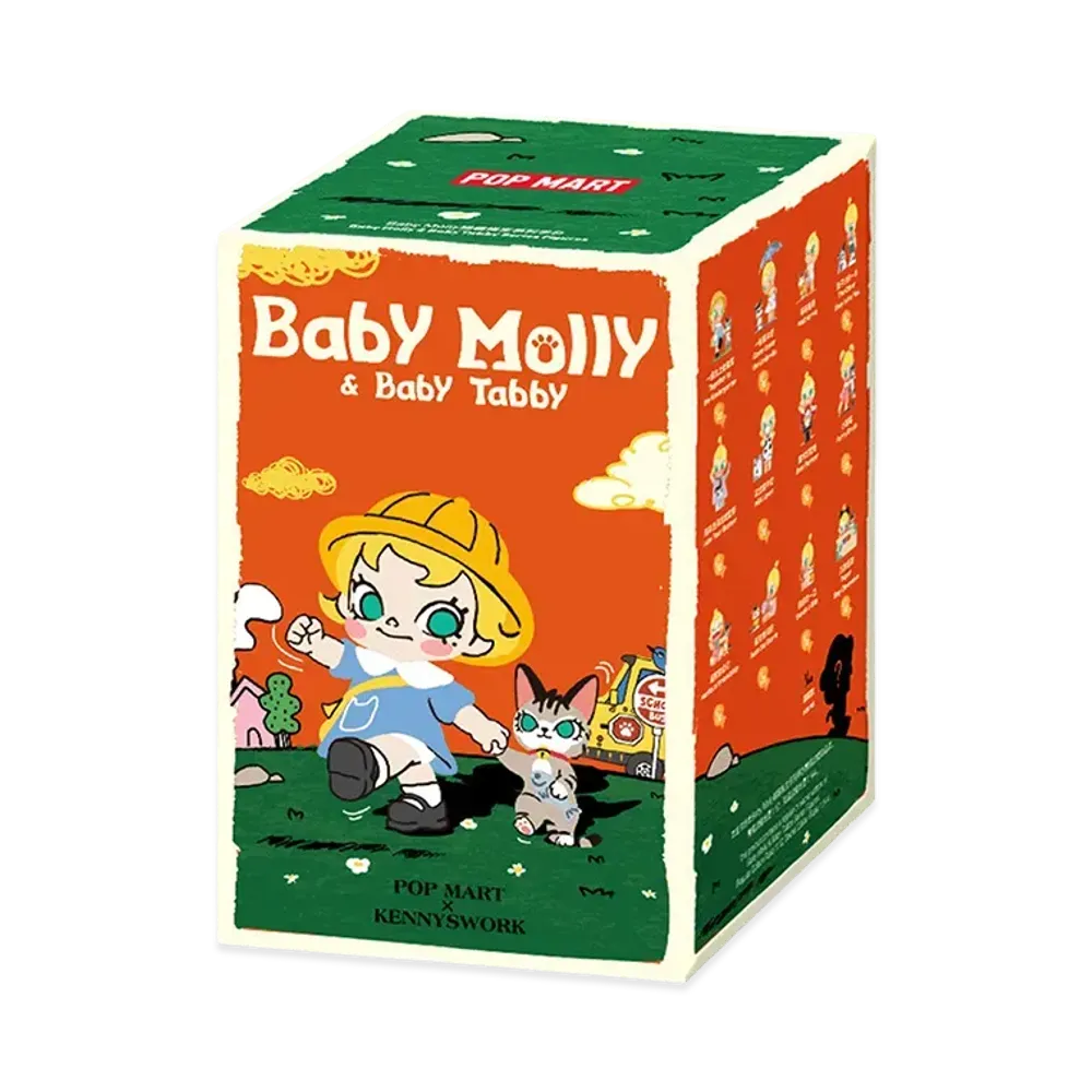 POP MART Baby Molly & Baby Tabby Series Figures [Piece]