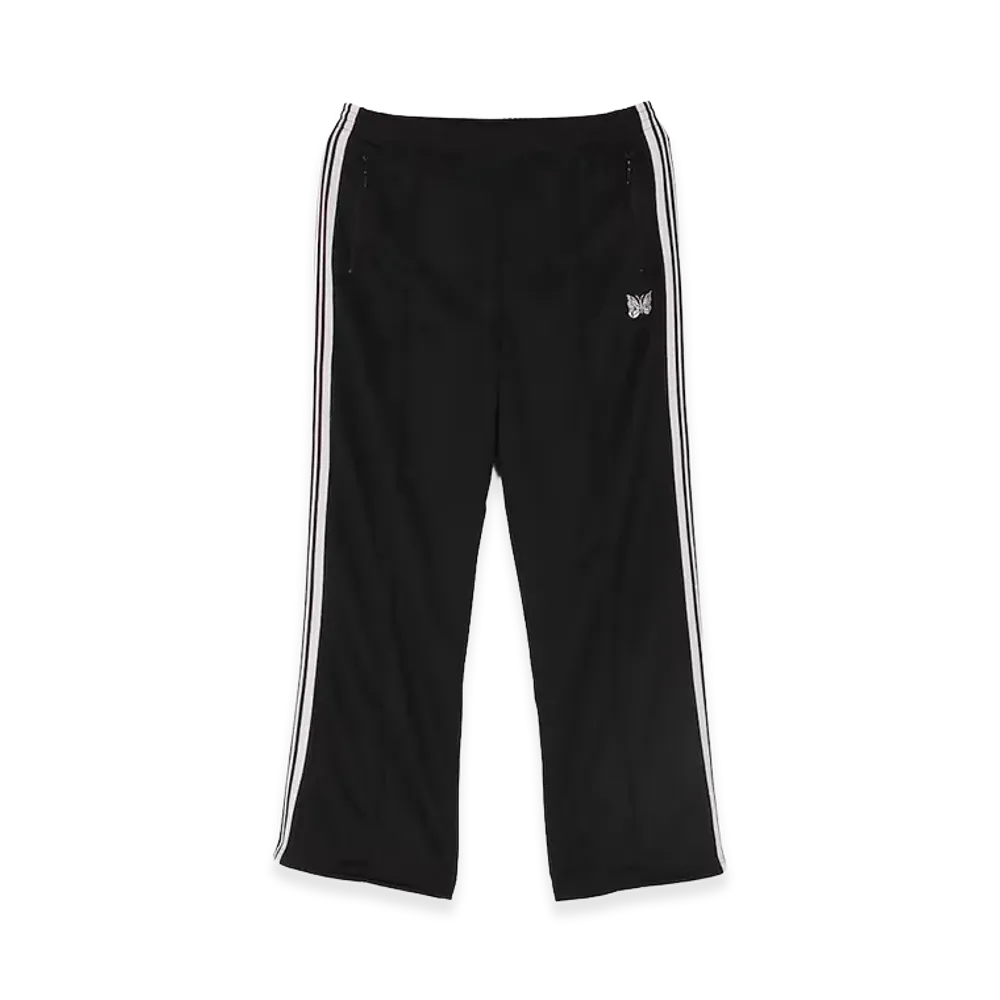 NEEDLES x FREAK'S STORE Track Pant - PolySmooth "Black Base/White"