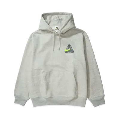PALACE x Nike Tri Swoosh Hood "Grey Marl"