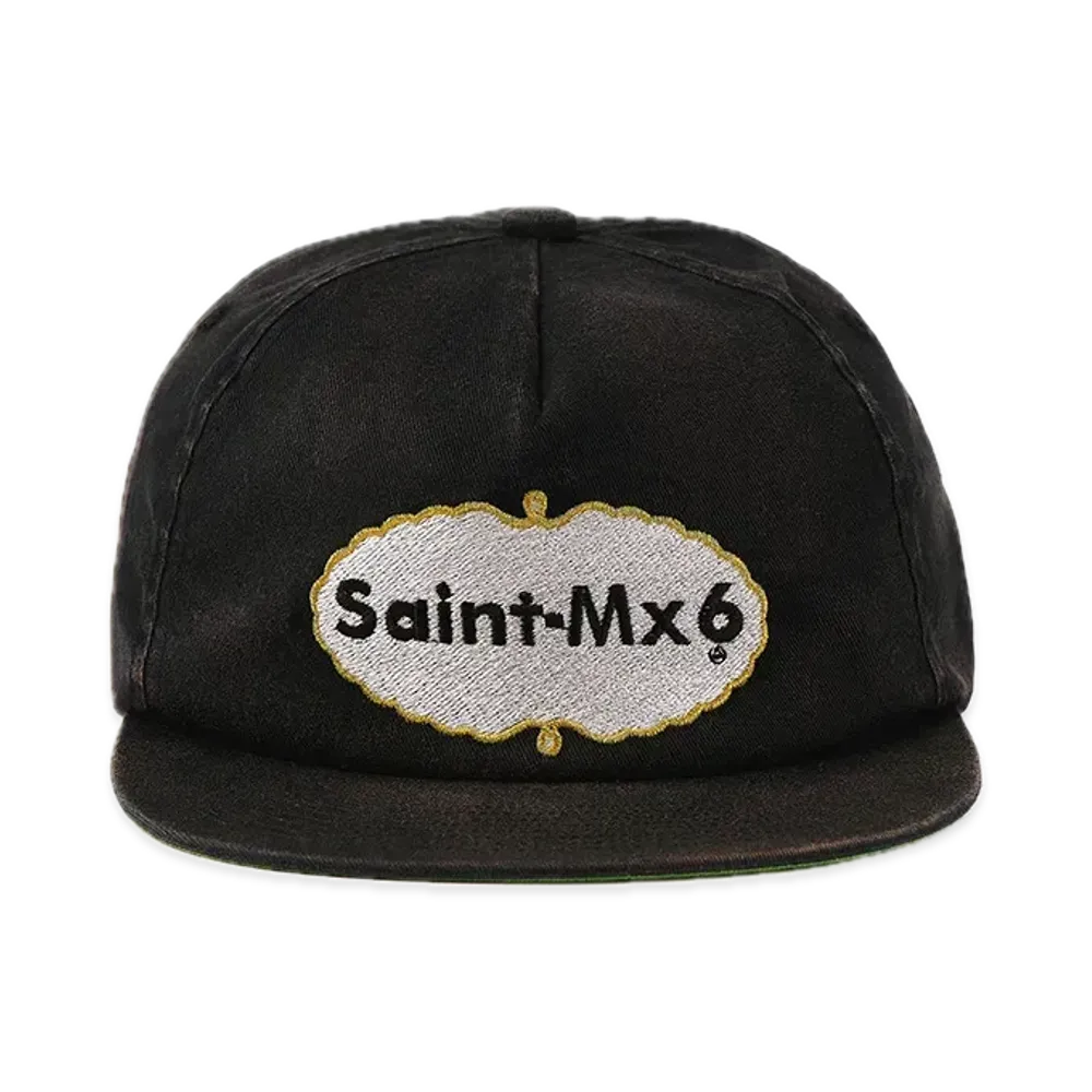 SAINT Mxxxxxx 5Panel Cap_Eat Me "Black"