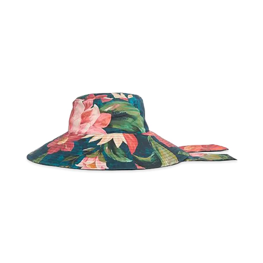 Barbour x FARM Rio Women's Wildflower Hat "Navy"