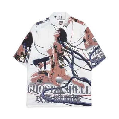 WACKO MARIA Ghost In The Shell / Kokakukidotai / Hawaiian Shirt #2 "White"