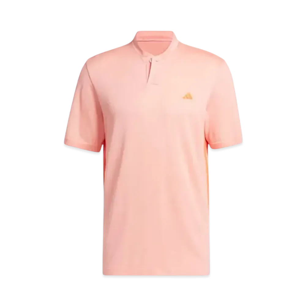 adidas Made To Be Remade Henleyneck Seamless Shirt "White/Semi Impact Orange"