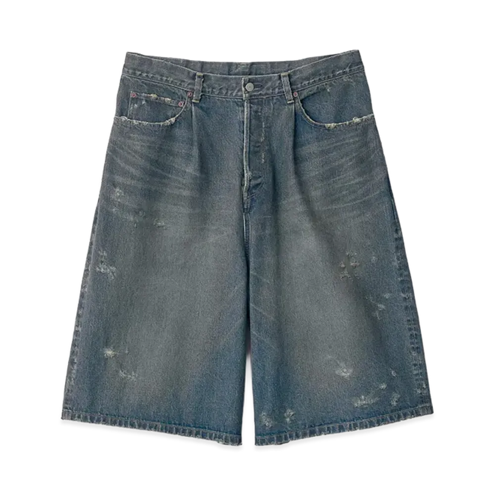 ssstein Baggy Denim Shorts "Indigo"