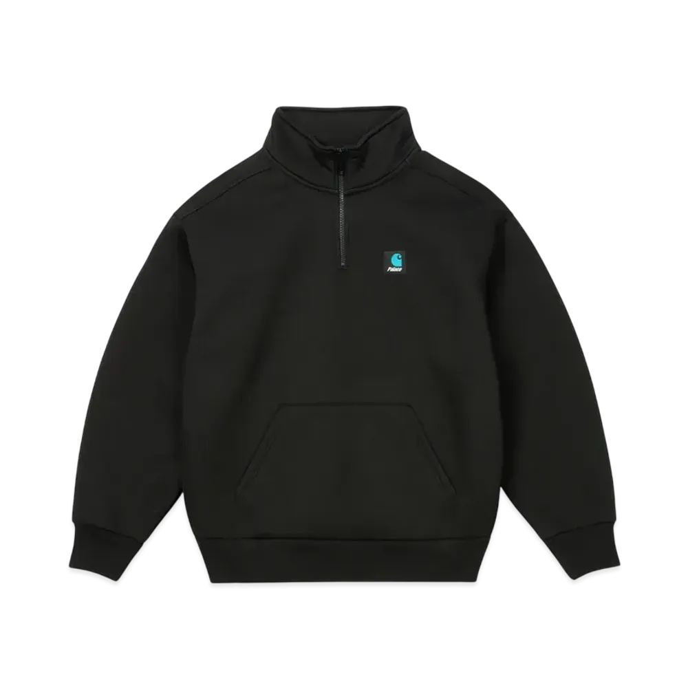 PALACE x Carhartt WIP Carlux Zip Sweatshirt "Black"