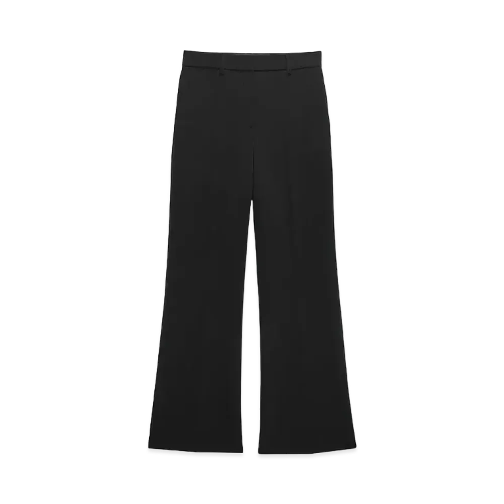 MSGM Black Tailored Palazzo Pants "Black"
