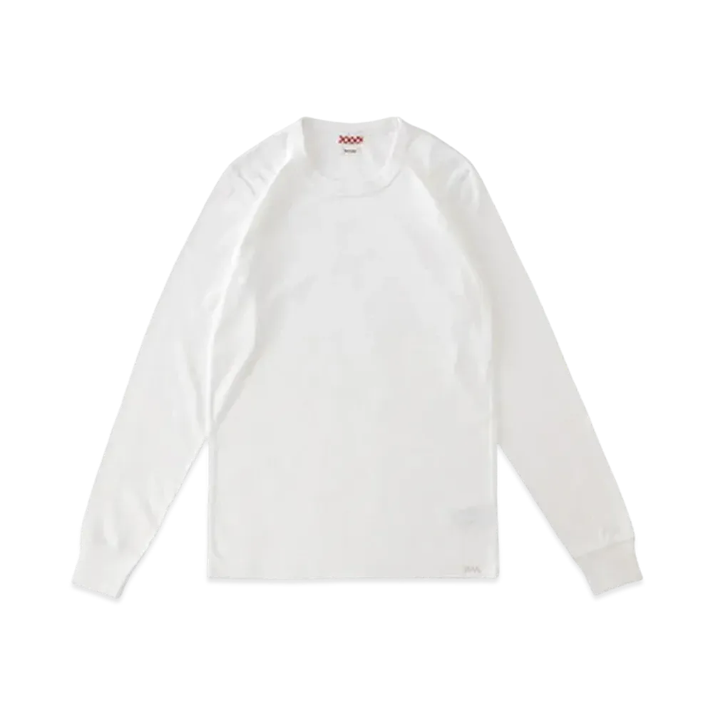 visvim SUBLIG RIBS CREW 3-PACK L/S "White"