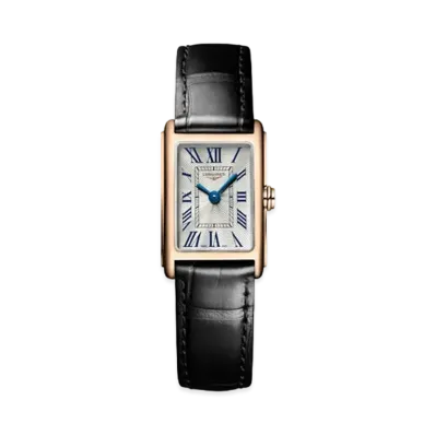Longines Dolcevita 17.70 x 27.00 mm "Silver Franke/Pink Gold/Black" L5.258.8.71.0