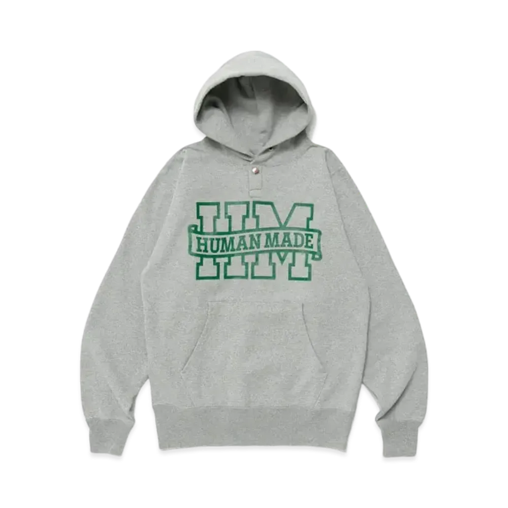 HUMAN MADE Snap Hoodie "Gray"