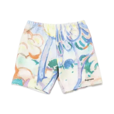 Supreme Landscape Sweatshort "White"