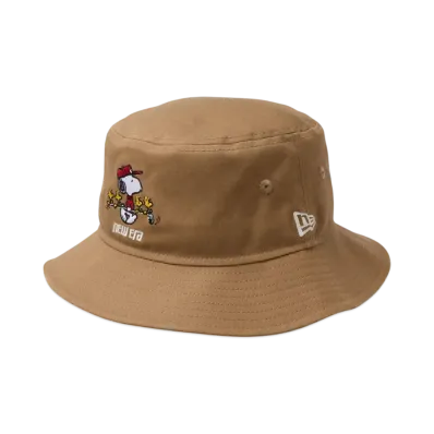 NEW ERA x PEANUTS Golf Bucket 01 "Khaki"