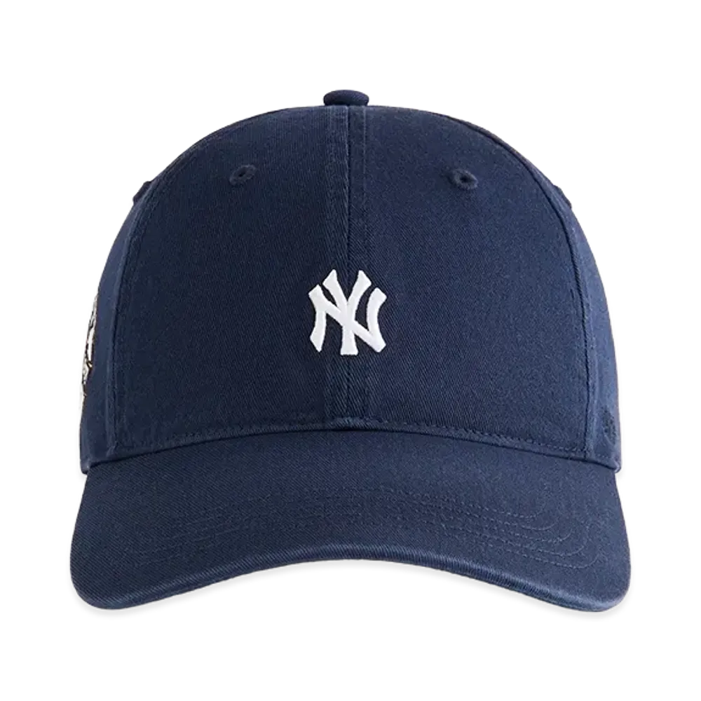 Kith x '47 x the New York Yankees Washed Twill Mini Logo Aaron Classic Cap "Nocturnal"