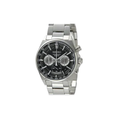 SEIKO Chronograph Chronograph Solar Black "Black"