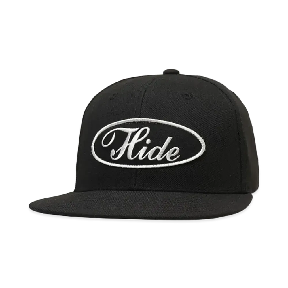 Hide and Seek Patch Baseball Cap "BLACK"