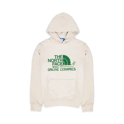 The North Face X ONLINE CERAMICS REGRIND GRAPHIC HOODIE "White"